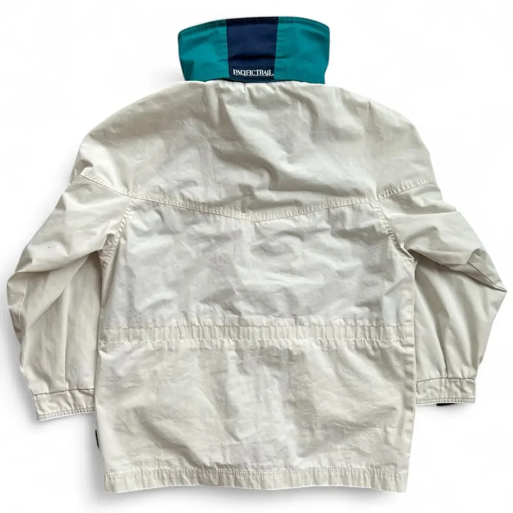 Vintage Pacific Trail Sailing Yacht Regatta Parka Jacket Coat S London Fog Long - Picture 4 of 11